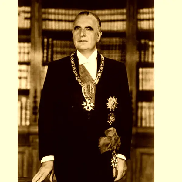Portrait de Georges Pompidou