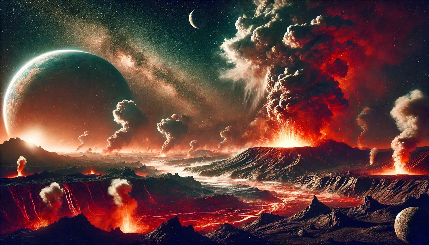 Illustration de la partie 1 : Origines de la Terre et du territoire