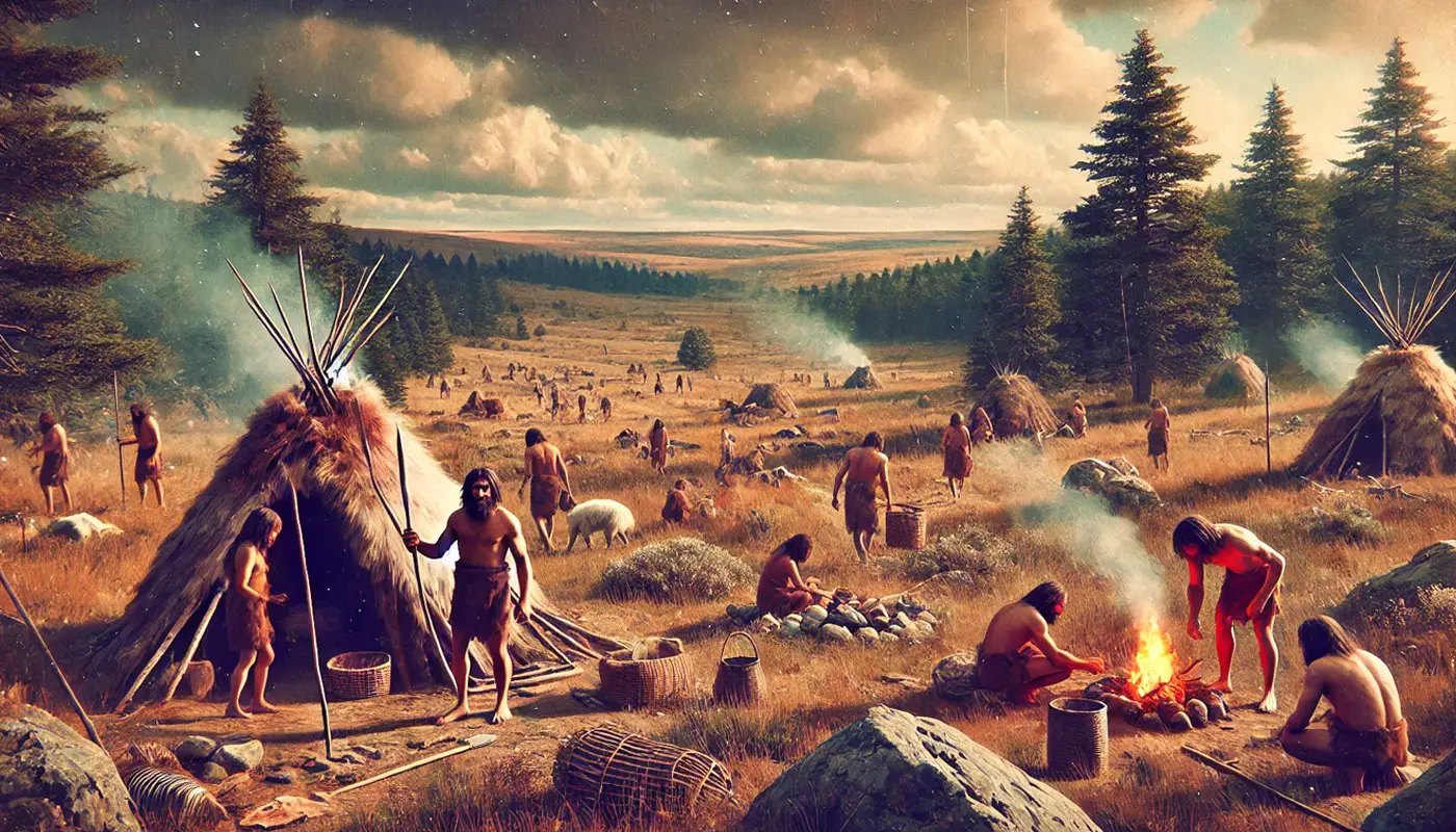 Illustration de la partie 4 : Premiers habitants et Préhistoire